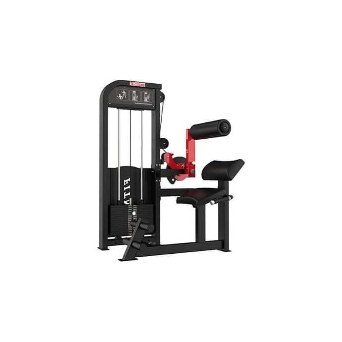 SFE Commercial Back & Abdominal Combo Machine - side view of machine layout