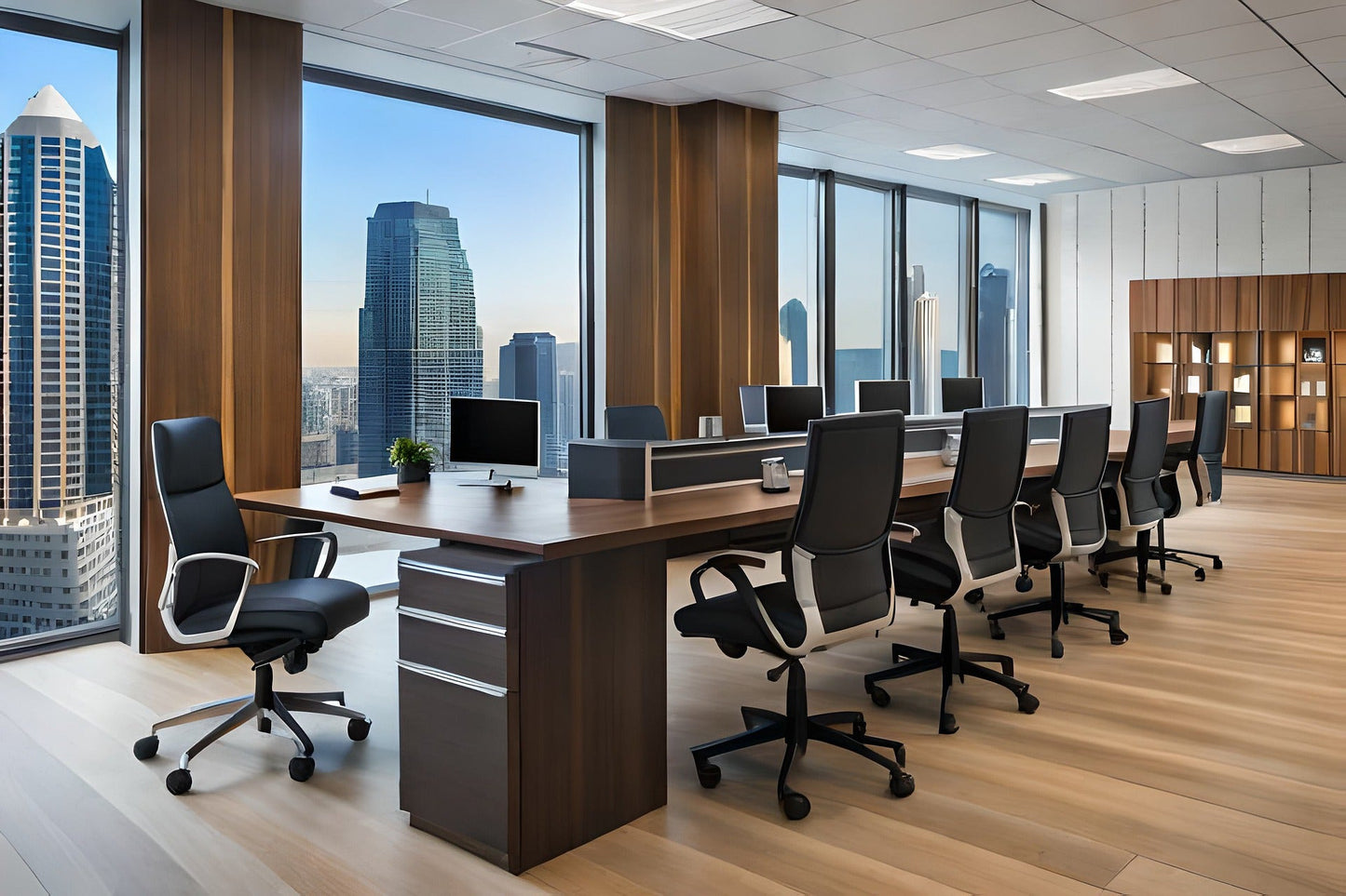 LED Troffer Lights, 2x2, Selectable Wattage 30W/35W/40W and CCT 3500K/4000K/5000K, 5400 Lumens