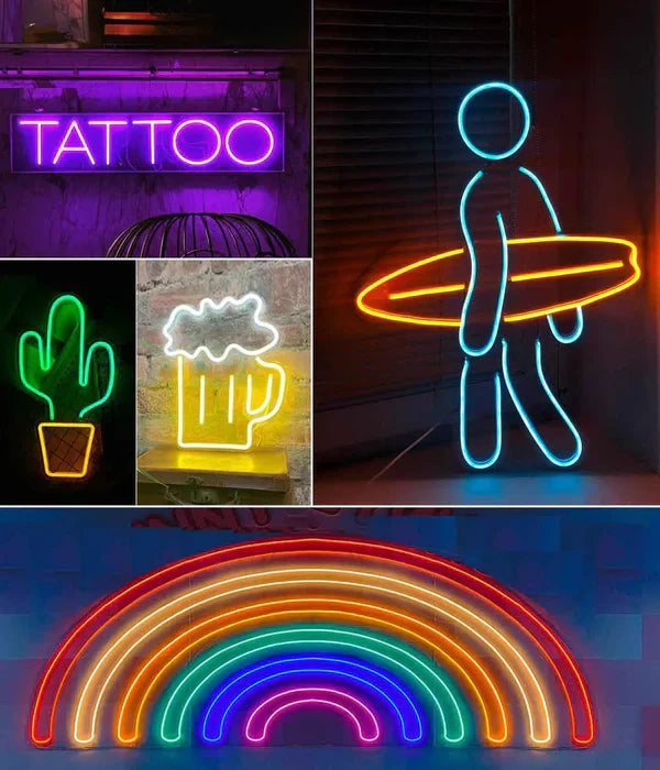 12V RGB Smart Neon Rope Light, 16.4FT, Consistent Brightness