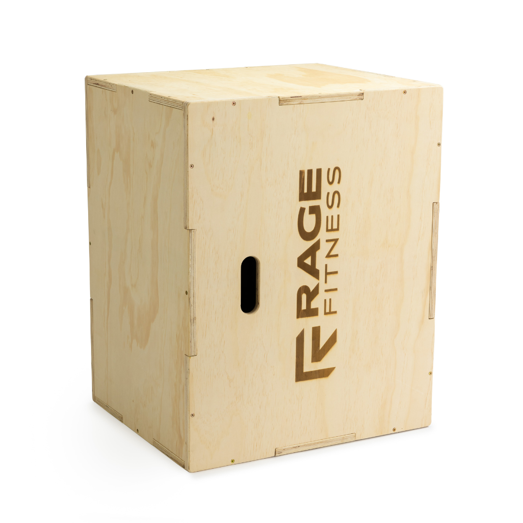 3 in 1 Wood Plyo Cube
