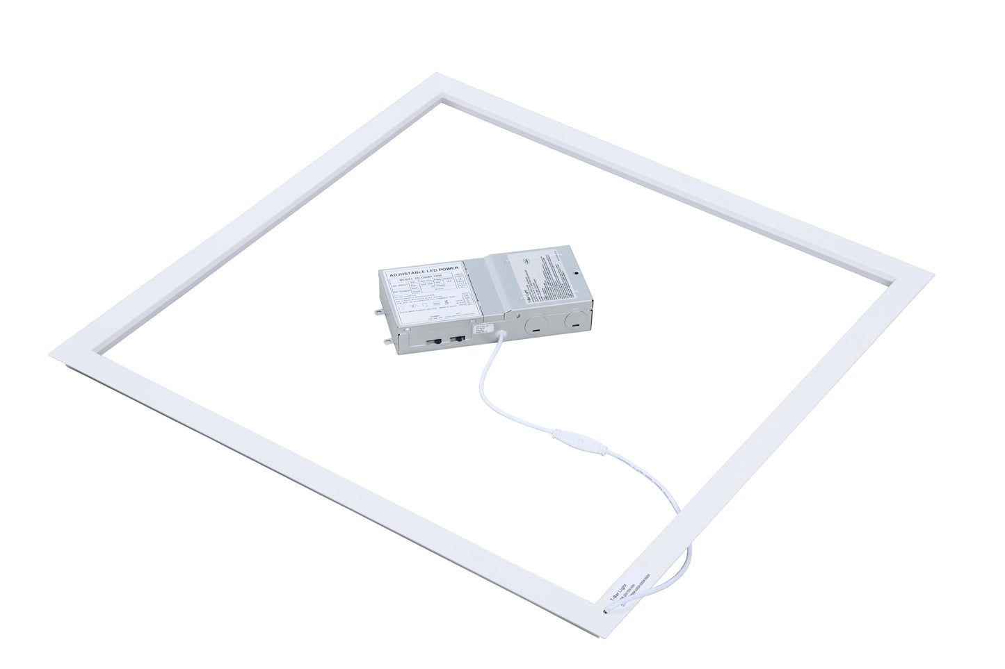 LED T-Bar Light, Power & CCT Adjustable (20W/30W/40W), 2x2, 3000K-6500K, 5200 Lumens