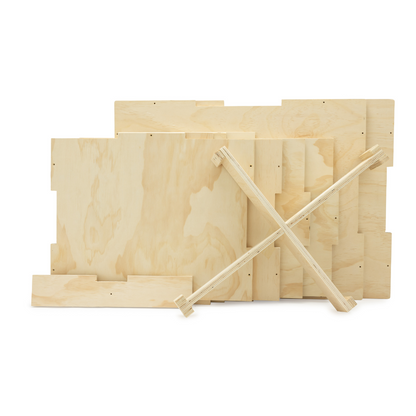 3 in 1 Wood Plyo Cube