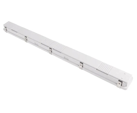 8FT LED Vapor Tight Fixture, Selectable 60W/70W/80W and CCT, 120-277 VAC, 10,400 Lumens