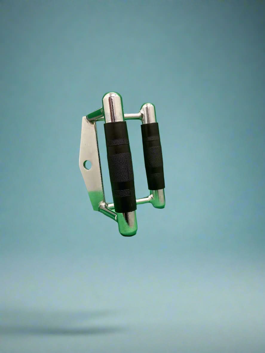 SFE Double D-Handle with Rubber Handgrips - side view