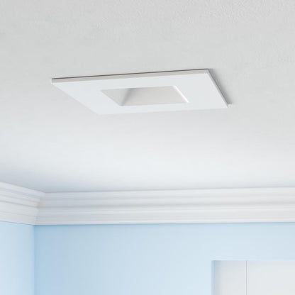 6 Inch Square LED Recessed Light, 10W, Selectable CCT, 1,100 Lumens, 120 VAC