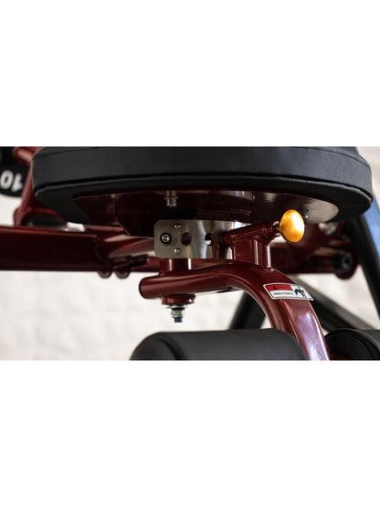 Pro Strength Abdominal Crunch - Muscle D Fitness - Seated - Plate Loaded - Adjustable - Oblique Trainer