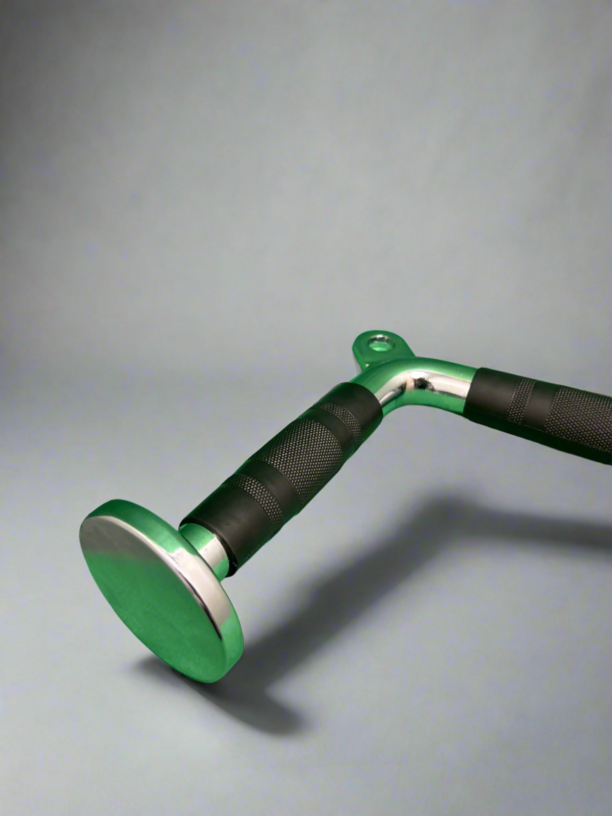 SFE Chromed Triceps Press Bar - close up view of grip