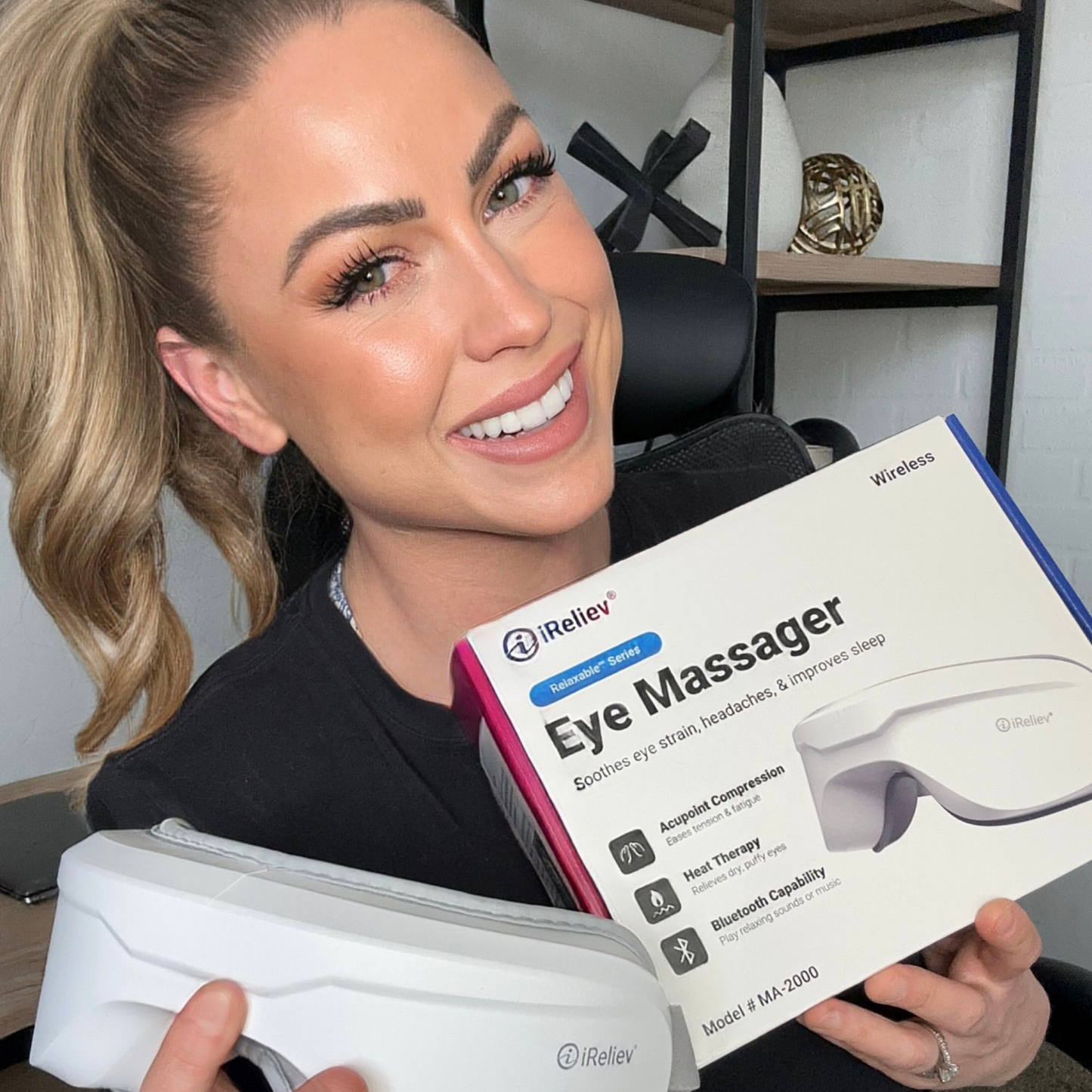 Relaxable™ Eye Massager with Heat