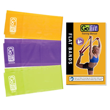 Latex-Free Flat Bands (Set of 3)