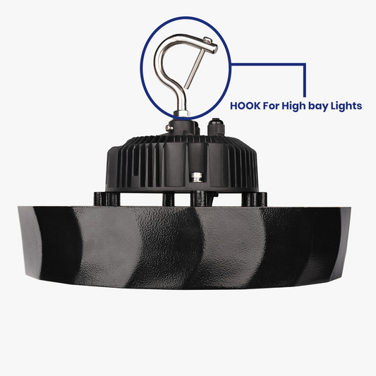 Heavy-Duty Mounting Hook for High Bay Fixtures – Durable Installation Accessory