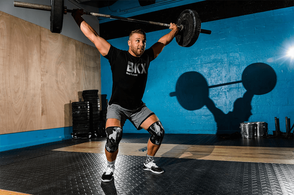 Bear KompleX Knee Sleeves - Black Camo