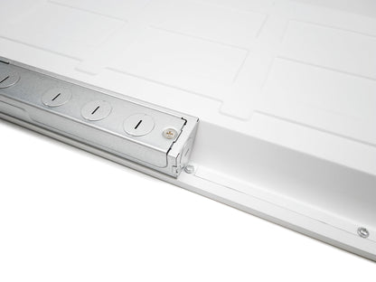 LED Ceiling Panel Light, 1x4, 20W/30W/40W, Selectable Watts And CCT 3500K-5000K, 5200 Lumens, Ultra-Thin Design