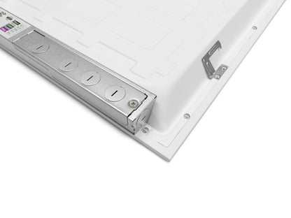LED Ceiling Panel Lights, 20W/25W/30W/35W/40W, 2x2, Selectable Watts And CCT 3000K-5000K- 5200 Lumens
