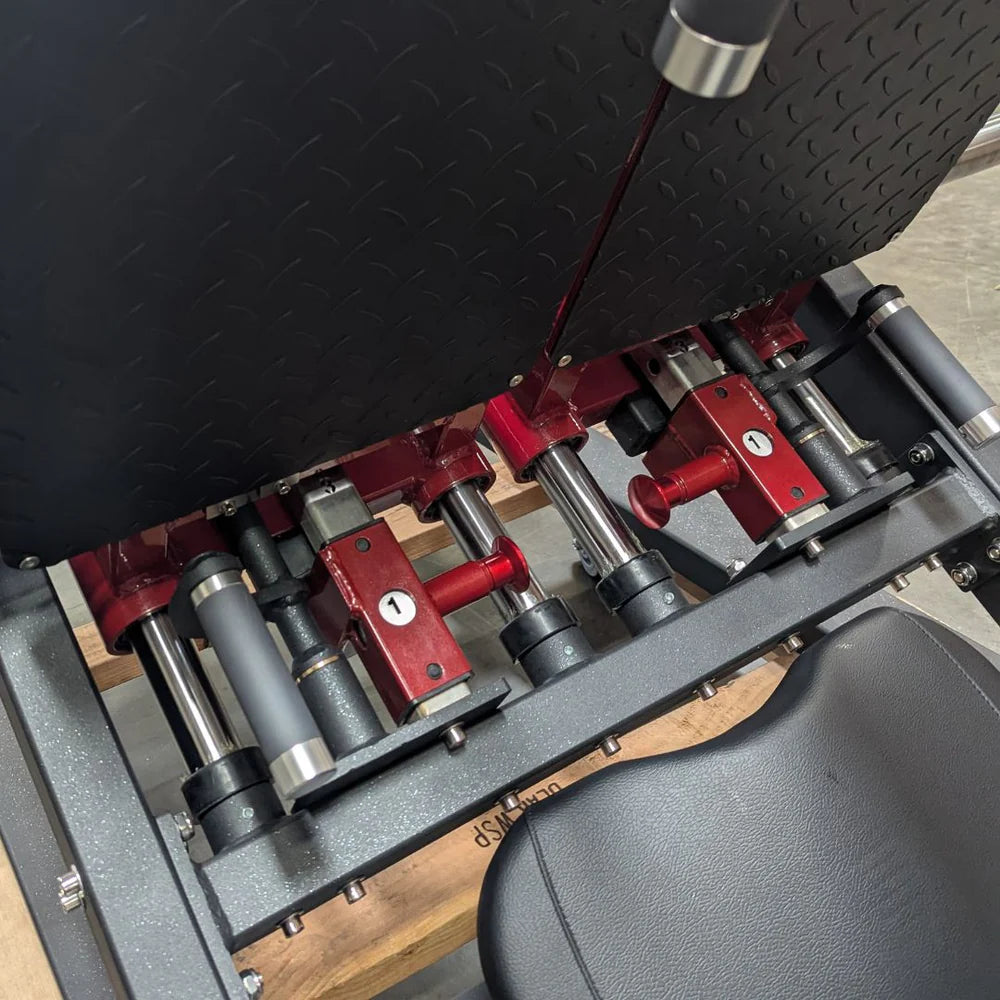 Pro Strength Dual Leg Press - Muscle D Fitness - Plate Loaded - Iso-Lateral - 45-Degree