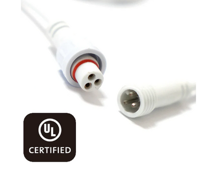 10 Feet Power Extension Cord for Canless Downlights