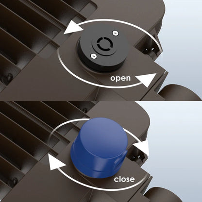 LED Area Light, 300W/240W/200W, 3000K/4000K/5000K, 45000 Lumens, 277-480 VAC