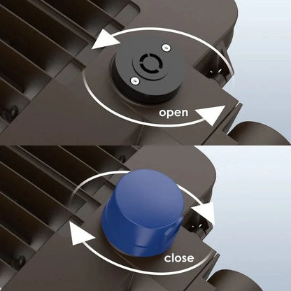 LED Area Light, 300W/400W/500W, 3000K/4000K/5000K, 45000 Lumens, 277-480 VAC