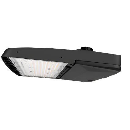 LED Area Light, Selectable 80W/100W/120W/150W and CCT 3000K/4000K/5000K, 22,500 Lumens, 120-277 VAC, Shorting Cap Included