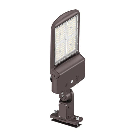 LED Area Light - Sensor Base Ready, Selectable 100W/120W/150W and CCT, 25500 Lumens, Universal Bracket