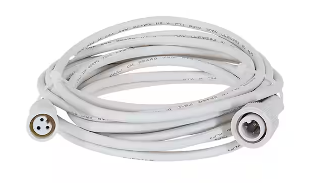 6 ft. Extension Cable for Low-Profile Recessed Lights