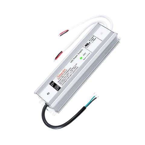 150W 12V DC LED Power Supply - IP67 Waterproof - UL Listed - High Efficiency Outdoor Driver