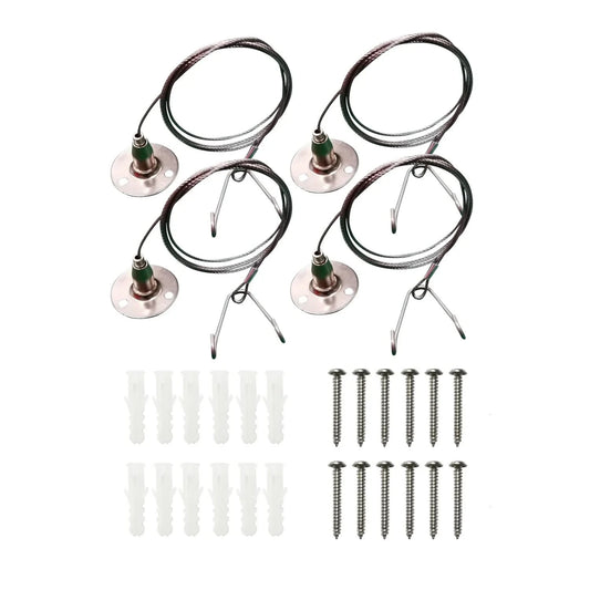 1M Suspension Wire Kit – 2pcs -Hanging Kit for LED High Bay & Linear Fixtures