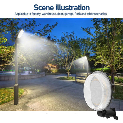 LED Barn Light, 100W, 5000K, 10000 Lumens, 120-277 VAC