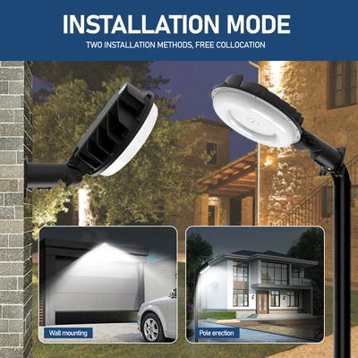 LED Barn Light, 100W, 5000K, 10000 Lumens, 120-277 VAC