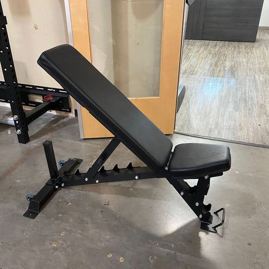 SFE Commercial Adjustable Multiple Position FID Bench - side view