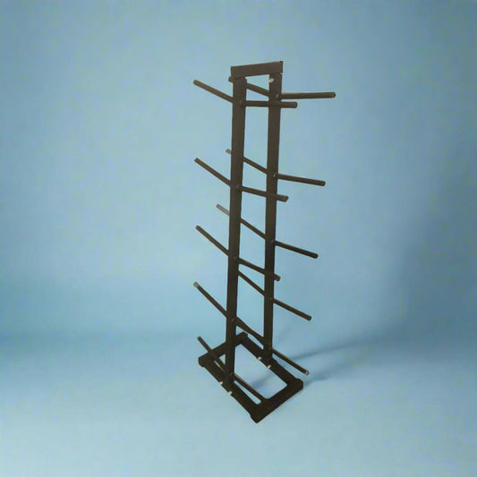 SFE Medicine Ball Rack Holds 10 Balls - perspective view