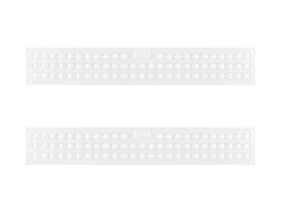 Large Aisle Optic Lens – Accessory - Enhanced Beam Control for Linear High Bay LED Fixtures