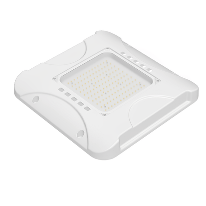 LED Canopy Light - Built-in Photocell, Adjustable 60W/48W/36W and CCT 4500K/5000K/5700K, 21,000 Lumens, 100-277 VAC