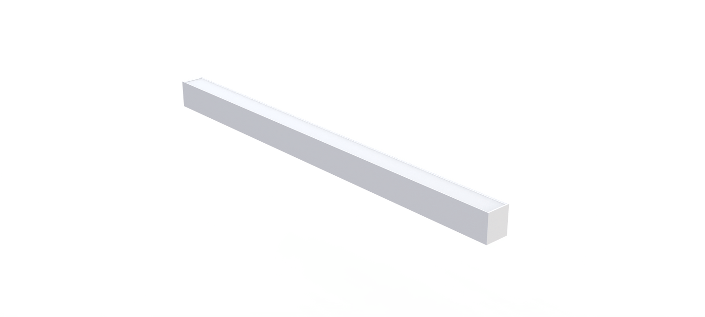 4ft Up & Down LED Linear Light, 115lm/w, 50W, Dimmable, Color Tunable - 3500k/4000k/5000k