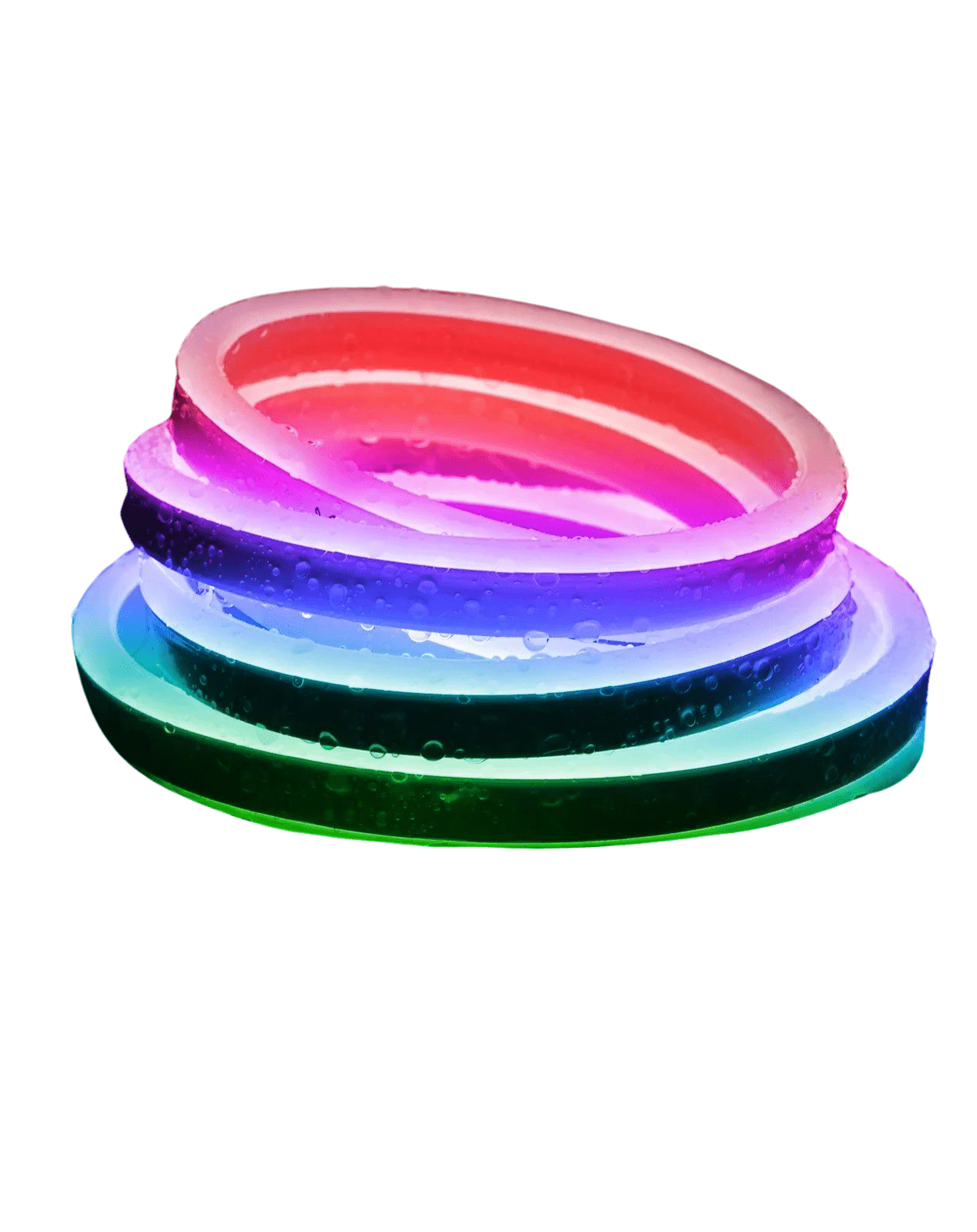 110V-120V RGBW 14 Color Changing LED Rope lights with controller - 10mmX20mm,Commercial Grade, IP65, 8.3Watts/M -Cuttable- Plug and Play and Hardwired