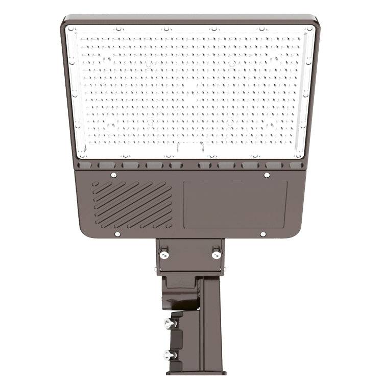 150W LED Parking Lot Light, Slip Fitter Mount, 5000K, 22500 Lumens, 120-277 VAC, Built-in Photocell