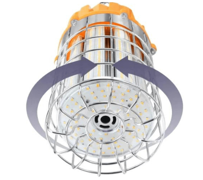 Work Lights, 60 Watt  5000K, 8400 Lumens, 100-277VAC