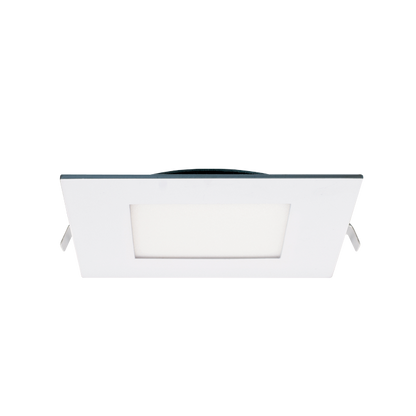 6 Inch Square LED Recessed Light, 10W, Selectable CCT, 1,100 Lumens, 120 VAC