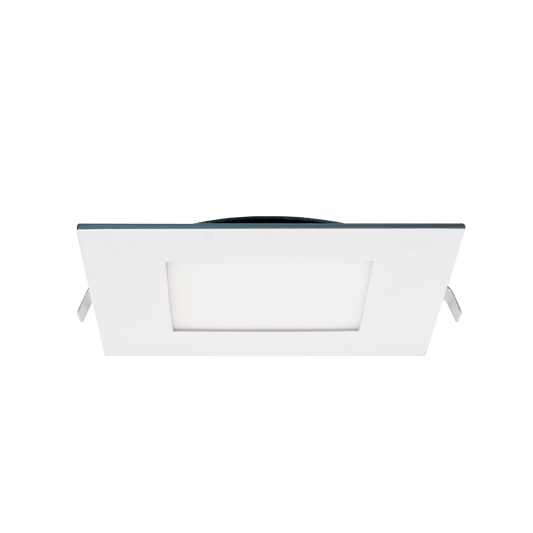 6 Inch Square LED Recessed Light, 10W, Selectable CCT, 1,100 Lumens, 120 VAC