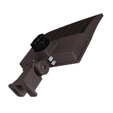 LED Area Light - Sensor Ready Base, 100W, 5000K, 16000 Lumens, 120-277 VAC, Yoke Mount