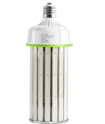 LED Corn Bulb, 200W, 30,000Lumens, 5000K, E39 Base,100- 277 VAC