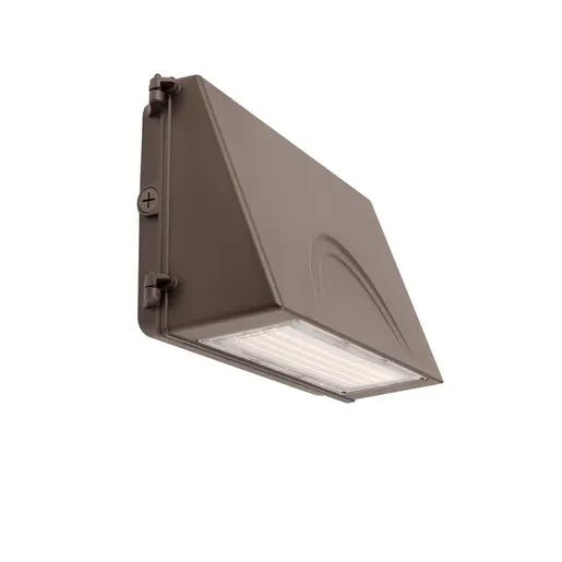 High-Performance Full Cut-Off LED Wall Pack - 120/100/80W - Built-in Photocell - Durable PC Lens- No DC12V