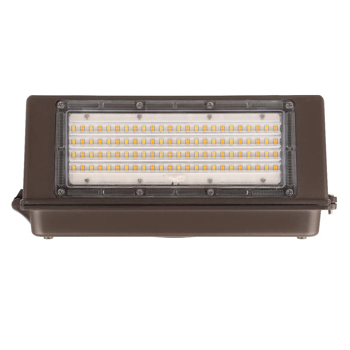 High-Performance Full Cut-Off LED Wall Pack - 120/100/80W - Built-in Photocell - Durable PC Lens- No DC12V