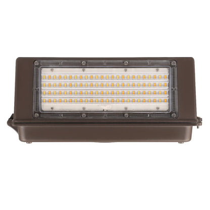 High-Performance Full Cut-Off LED Wall Pack - 120/100/80W - Built-in Photocell - Durable PC Lens- No DC12V