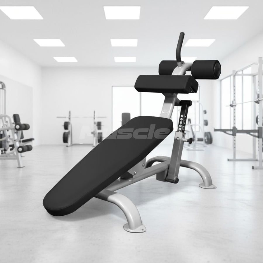 Adjustable Decline Bench by Muscle D Fitness | Commercial Core & Pressing Bench