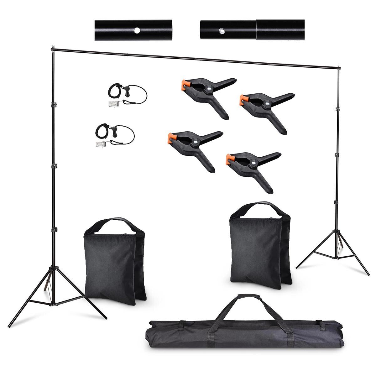Yescom 10'x 8' 6" Adjustable Photography Background Support