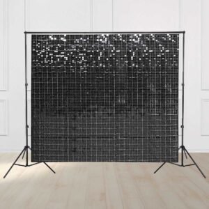Yescom 10'x7' Sequin Shimmer Wall Backdrop (Tripod Stand Included)