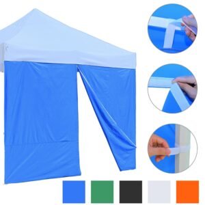 Yescom Canopy Tent Wall with Zip 10x7ft UV50+ CPAI-84