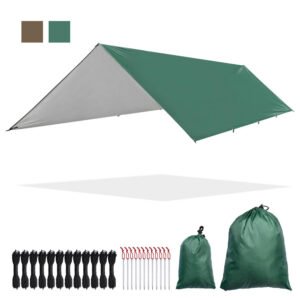 Yescom Camping Tarp Large Hammock Rain Fly 10x15ft UV50+ PU3,000mm
