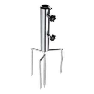 Yescom Galvanized Steel Beach Umbrella Anchor for Poles D1 7/16"