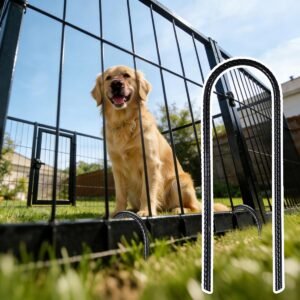 Yescom 11" Trampoline Stakes Dog Playpen Ground Stakes